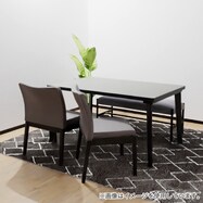 ダイニングテーブル4点セット(Nコレクション T-12 150A/チェアC-50 /B-34)