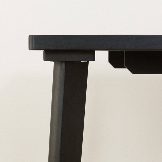 ダイニングテーブル5点セット(Nコレクション T-12 135A BK/GY/チェア C-011S BK/NSF-MGY) 17枚目画像