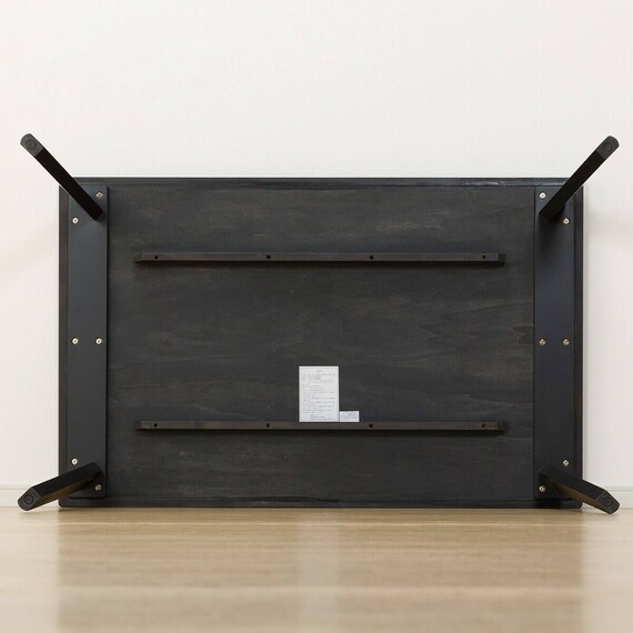 ダイニングテーブル5点セット(Nコレクション T-12 135A BK/GY/チェア C-011S BK/NSF-MGY) 18枚目画像