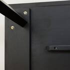 ダイニングテーブル5点セット(Nコレクション T-12 135A BK/GY/チェア C-011S BK/NSF-MGY) 19枚目画像