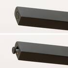 ダイニングテーブル5点セット(Nコレクション T-12 135A BK/GY/チェア C-011S BK/NSF-MGY) 21枚目画像