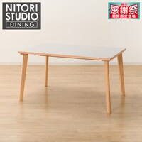 セラミックトップテーブル(NコレクションT-12 135A NA/WH)
