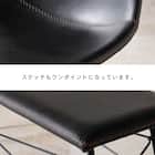 木目調ダイニング4点セット (ナチュラル/ブラック) 14枚目画像