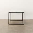 セラミックダイニングテーブル(セーラル135/90 WH/BK) 14枚目画像