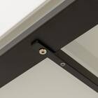 セラミックダイニングテーブル(セーラル135/90 WH/BK) 18枚目画像