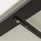 セラミックダイニングテーブル(セーラル135/90 WH/BK) 18枚目画像