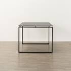 セラミックダイニングテーブル(セーラル135/90 GY/BK) 14枚目画像