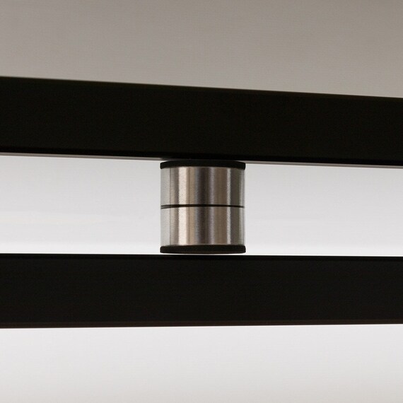 セラミックダイニングテーブル(セーラル135/90 GY/BK) 17枚目画像