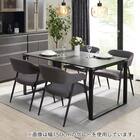 セラミックダイニングテーブル(セーラル135/90 GY/BK) 21枚目画像