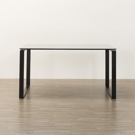 セラミックダイニングテーブル(セーラル135/90 BE/BK) 13枚目画像