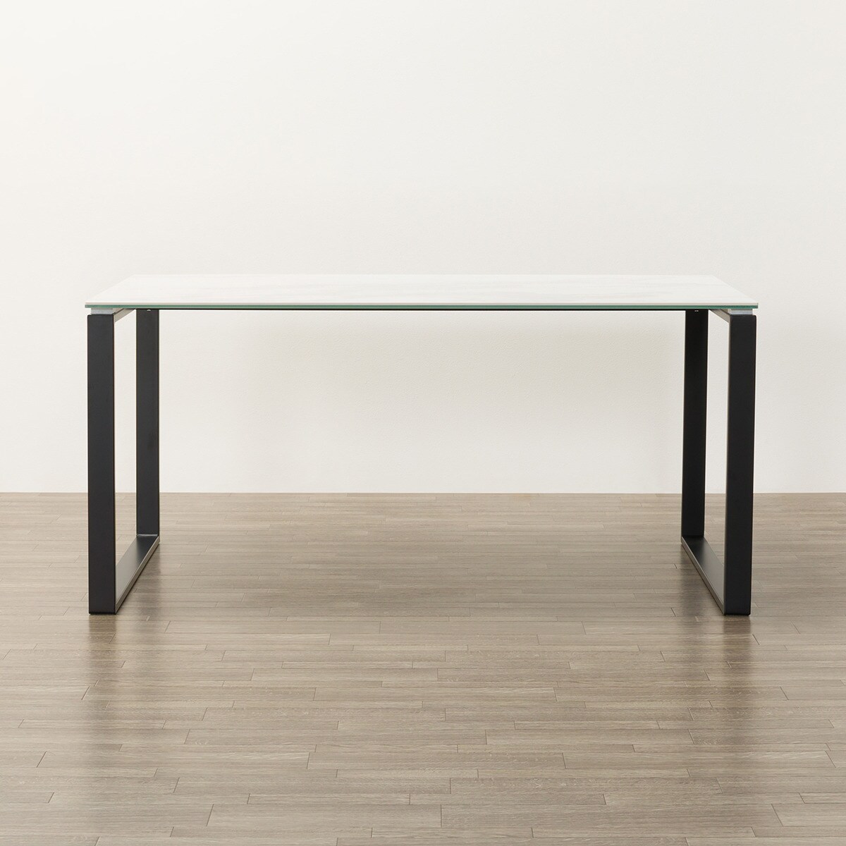 セラミックダイニングテーブル(セーラル150/90 WH/BK) | ニトリネット