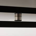 セラミックダイニングテーブル(セーラル150/90 トラバーチン柄ホワイト/BK) 14枚目画像