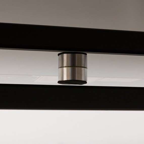 セラミックダイニングテーブル(セーラル150/90 トラバーチン柄ホワイト/BK) 14枚目画像