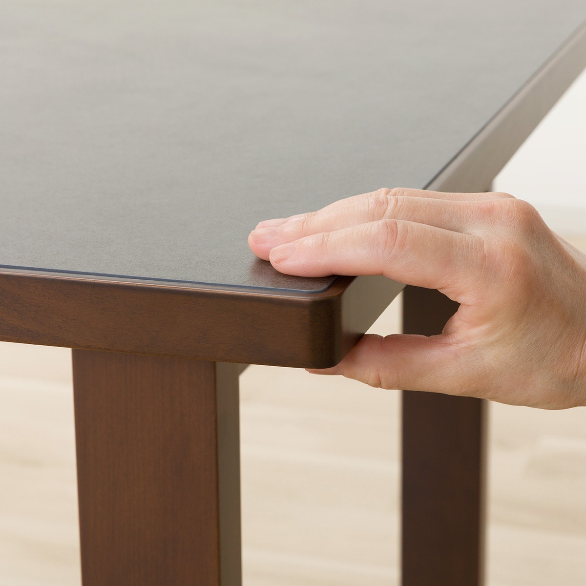 ■040901-094■美品■ニトリ■セラミック調天板■こたつ■105cm■ nitori-net_5631341