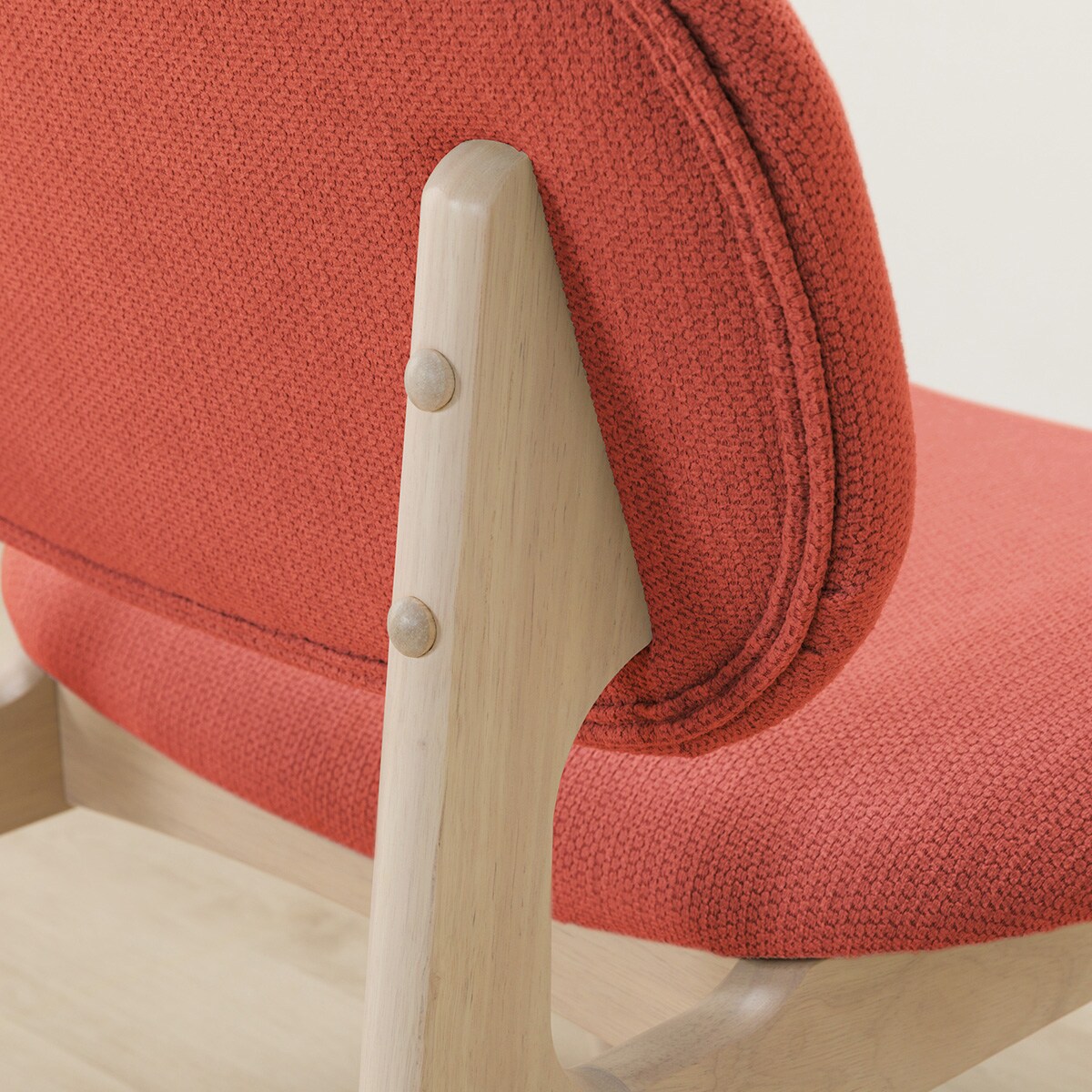 傷・汚れに強いファブリック リビングダイニング1人用チェア