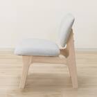 傷・汚れに強いファブリック リビングダイニング1人用チェア(リラックスワイド2 NSF WW/LGY) 10枚目画像