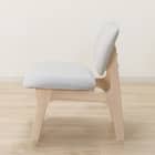 傷・汚れに強いファブリック リビングダイニング1人用チェア(リラックスワイド2 NSF WW/LGY) 10枚目画像