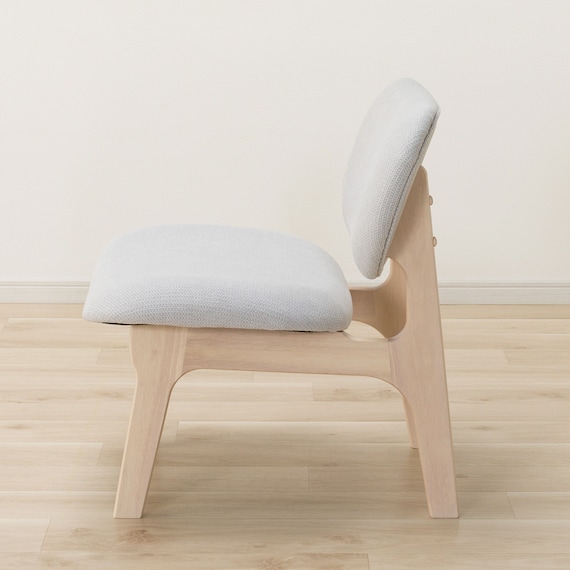 傷・汚れに強いファブリック リビングダイニング1人用チェア(リラックスワイド2 NSF WW/LGY) 10枚目画像