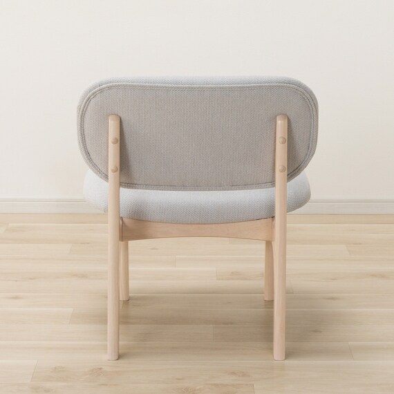 傷・汚れに強いファブリック リビングダイニング1人用チェア(リラックスワイド2 NSF WW/LGY) 12枚目画像