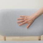 傷・汚れに強いファブリック リビングダイニング1人用チェア(リラックスワイド2 NSF WW/LGY) 13枚目画像