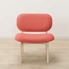 リビングダイニング1人用チェア(リラックスワイド2 WW/OR) 10枚目画像