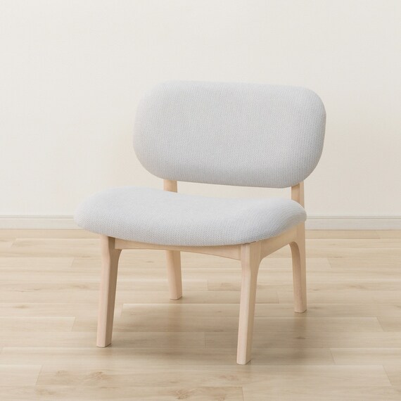 リビングダイニング1人用チェア(リラックスワイド2 WW/LGY) 1枚目画像