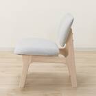 リビングダイニング1人用チェア(リラックスワイド2 WW/LGY) 9枚目画像