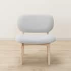 リビングダイニング1人用チェア(リラックスワイド2 WW/LGY) 10枚目画像