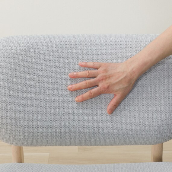 リビングダイニング1人用チェア(リラックスワイド2 WW/LGY) 12枚目画像