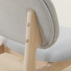 リビングダイニング1人用チェア(リラックスワイド2 WW/LGY) 14枚目画像