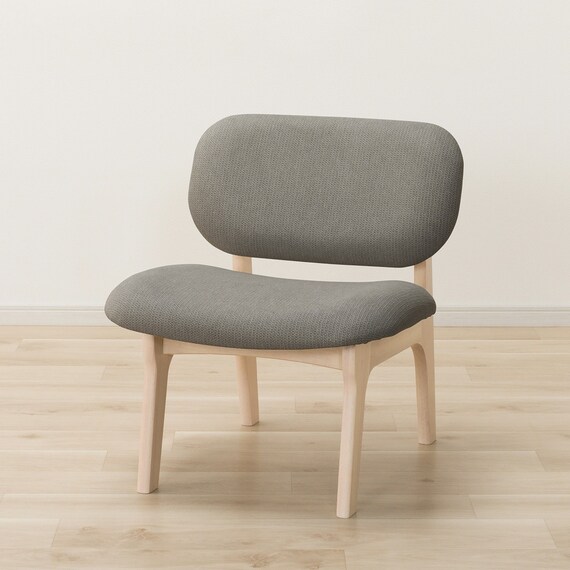 リビングダイニング1人用チェア(リラックスワイド2 WW/GY) 1枚目画像