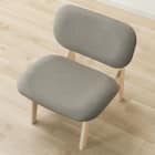 リビングダイニング1人用チェア(リラックスワイド2 WW/GY) 8枚目画像