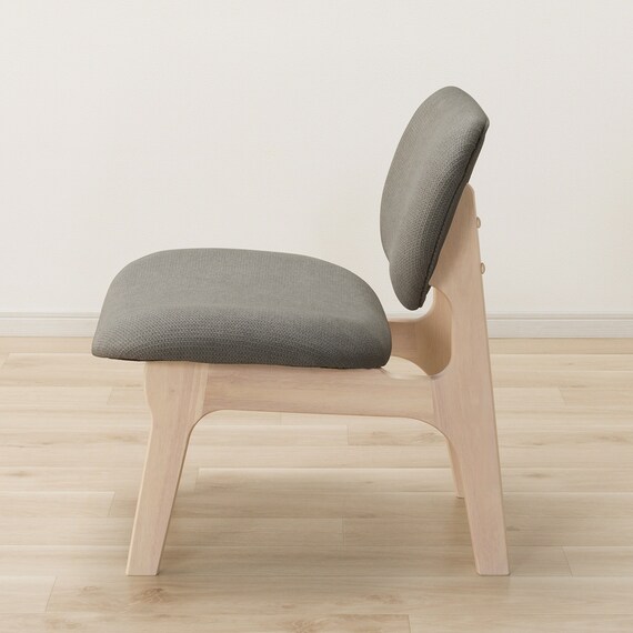 リビングダイニング1人用チェア(リラックスワイド2 WW/GY) 9枚目画像