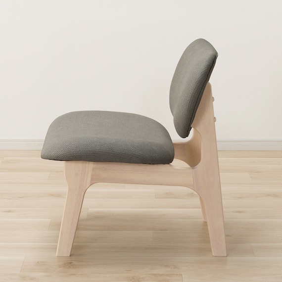 リビングダイニング1人用チェア(リラックスワイド2 WW/GY) 9枚目画像