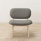 リビングダイニング1人用チェア(リラックスワイド2 WW/GY) 10枚目画像