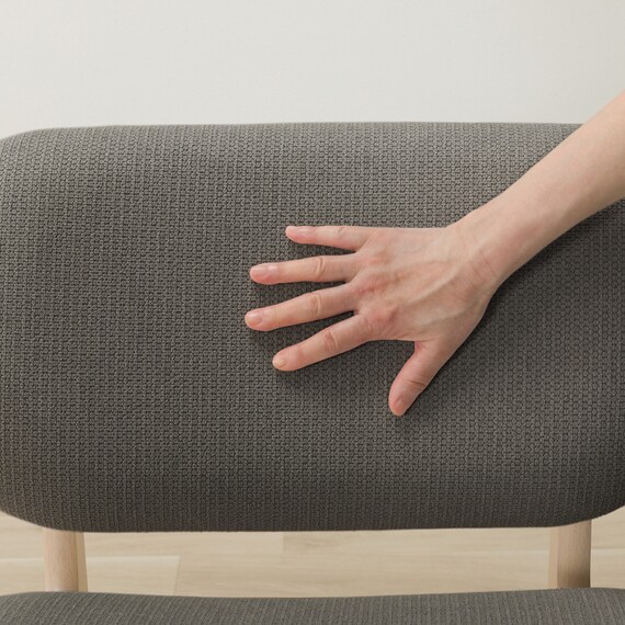 リビングダイニング1人用チェア(リラックスワイド2 WW/GY) 12枚目画像