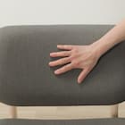 リビングダイニング1人用チェア(リラックスワイド2 WW/GY) 12枚目画像