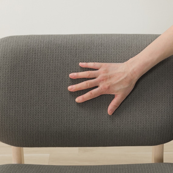 リビングダイニング1人用チェア(リラックスワイド2 WW/GY) 12枚目画像