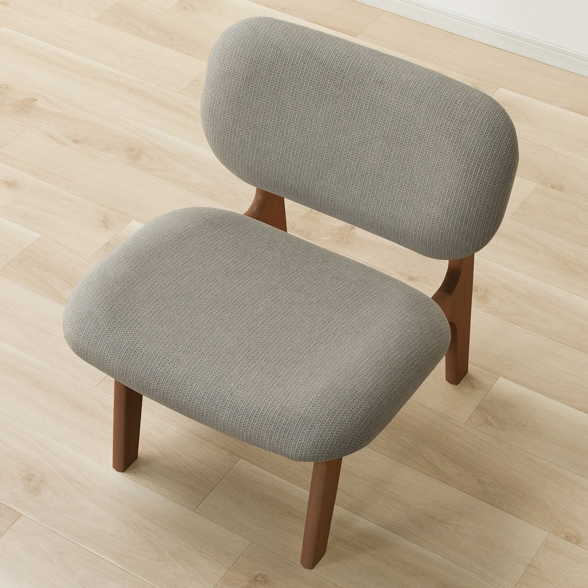 【美品】NITORI ニトリ リビングダイニングチェア リラックスワイド グレー リビングダイニング1人用チェア(リラックスワイド2 MBR/GY) | ニトリ
