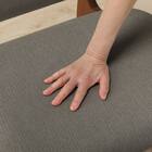 リビングダイニング1人用チェア(リラックスワイド2 MBR/GY) 13枚目画像