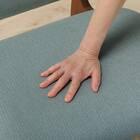 リビングダイニング1人用チェア(リラックスワイド2 MBR/TBL) 13枚目画像