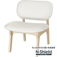 傷・汚れに強い合成皮革 リビングダイニング1人用チェア(リラックスワイド2 )