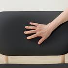 傷・汚れに強い リビングダイニング1人用チェア(リラックスワイド2 Nシールド WW/BK) 13枚目画像