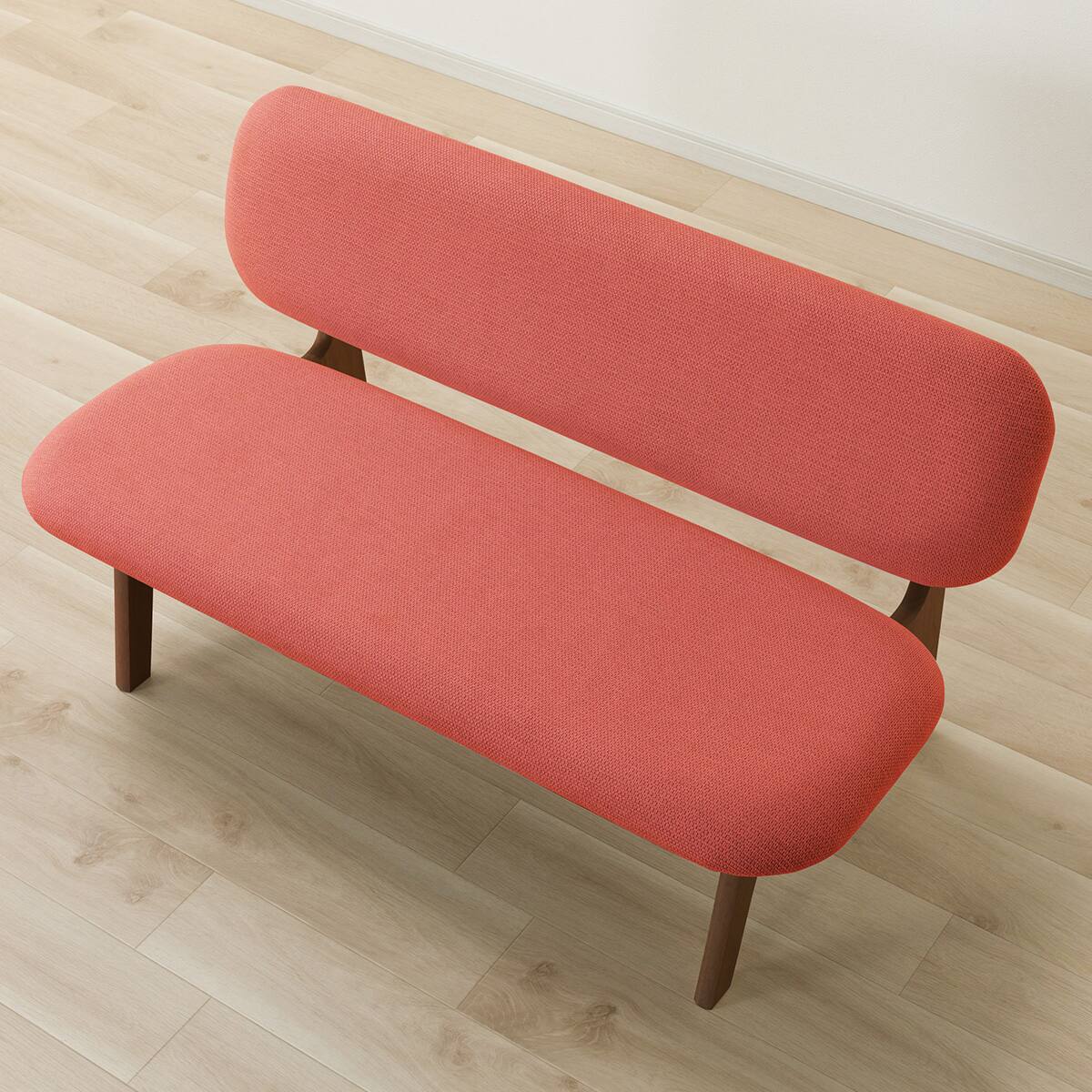 傷・汚れに強いファブリック リビングダイニング2人用チェア