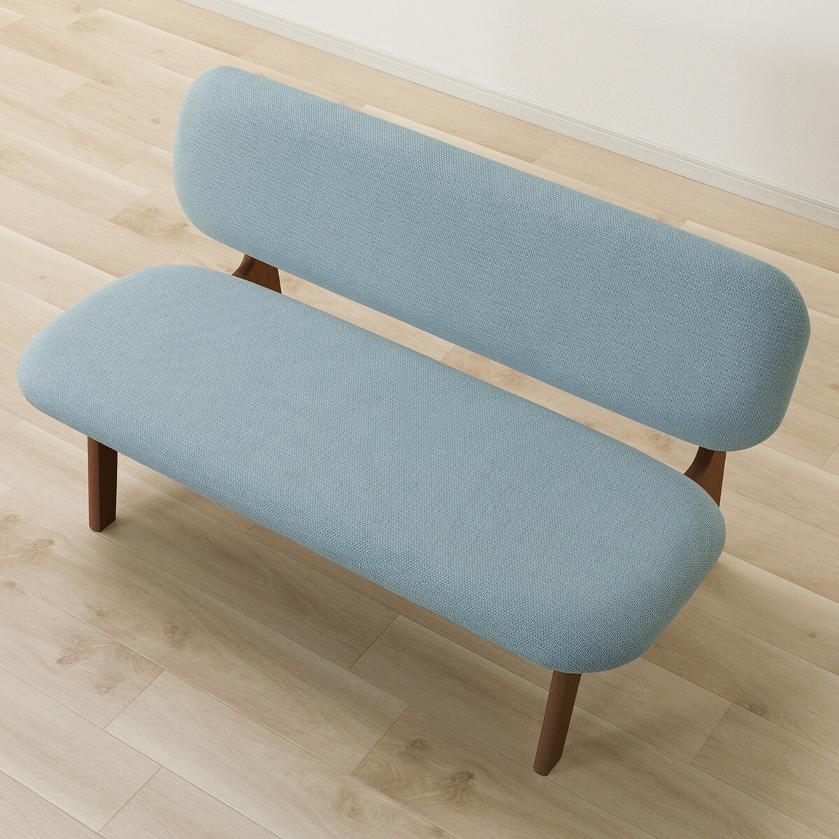 【組み立て不要】傷・汚れに強いファブリック リビングダイニング2人用チェア 傷・汚れに強いファブリック リビングダイニング2人用チェア