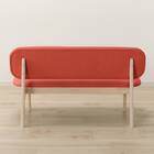 リビングダイニング2人用チェア(リラックスワイド2 WW/OR) 8枚目画像