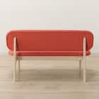 リビングダイニング2人用チェア(リラックスワイド2 WW/OR) 8枚目画像