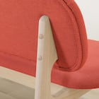 リビングダイニング2人用チェア(リラックスワイド2 WW/OR) 9枚目画像