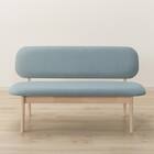 リビングダイニング2人用チェア(リラックスワイド2 WW/TBL) 7枚目画像