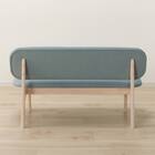 リビングダイニング2人用チェア(リラックスワイド2 WW/TBL) 8枚目画像